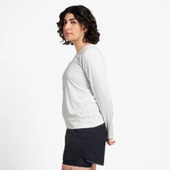 Ciele Athletics W DLYLongsleeve - Ghost -Ciele Athletics CLWDLYLS PER WH001 WDLYLongsleeve Ghost 2024 D3 STUD2