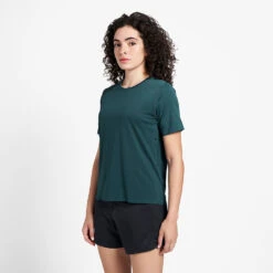 Ciele Athletics W FSTTShirt - Steel -Ciele Athletics CLWFSTT PER TL001 WFSTTShirt Steel 2024 D3 STUD2