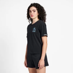 Ciele Athletics WNSBTShirt - Solofire - Ironcast -Ciele Athletics CLWNSBTSF BK001 WNSBTShirt Solofire Ironcast 2024 D3 STUD2