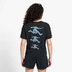 Ciele Athletics WNSBTShirt - Solofire - Ironcast -Ciele Athletics CLWNSBTSF BK001 WNSBTShirt Solofire Ironcast 2024 D3 STUD3