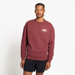 Ciele Athletics -Ciele Athletics CRWSweatshirt Athletics Print Brick STUD1