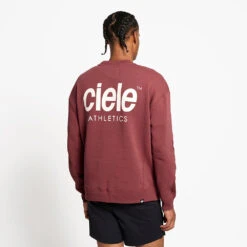 Ciele Athletics U CRWSweatshirt - Athletics - Brick -Ciele Athletics CRWSweatshirt Athletics Print Brick STUD3