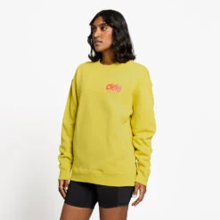 Ciele Athletics U CRWSweatshirt - Athletics - Keylime -Ciele Athletics CRWSweatshirt Athletics Print Keylime STUD2