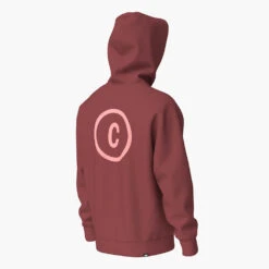 Ciele Athletics U HDSweatshirt - Circle-C - Brick -Ciele Athletics HDSweatshirt C Accent Print Brick PRBRL