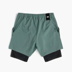 Ciele Athletics M WRKShort - Silver Pine -Ciele Athletics M 1 SH 0130 GN005 M WRKShort SilverPine D1 2025 BACKL