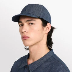 Ciele Athletics CRWCap SC - Short Brim - Denim - LE - Indigo -Ciele Athletics U 2 CA 0120 BL001 CRWCapSC ShortBrim Denim LE Indigo D1 2025 STUD2